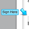 Create custom inline signatures and initials directly inside the contract, use as many as you need.
